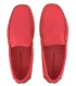 MONZA - Red nubuck loafers