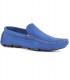 MONZA - Royal blue nubuck loafers