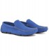 MONZA - Royal blue nubuck loafers