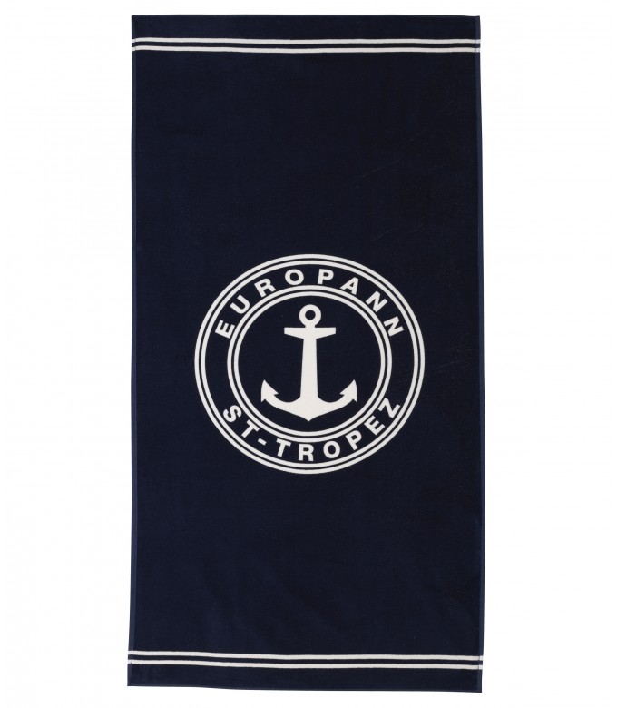 TOWEL - Bath navy blue towel