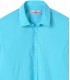 VARDY - Chemise en voile de coton unie décontractée, turquoise