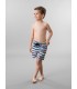 BORNEO JUNIOR - Pantone printed swim shorts, blue navy