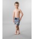 BORNEO JUNIOR - Pantone print swim shorts, navy