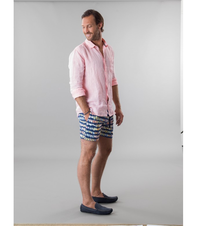BORNEO - Navy blue pantone swim shorts