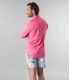 VARDY - Chemise en voile de coton unie décontractée, fushia