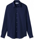 VARDY - Casual cotton voile shirt ink blue