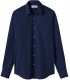 VARDY - Casual cotton-voile shirt, ink blue 