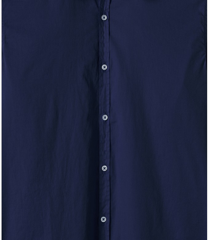 VARDY - Casual plain cotton voile shirt, ink