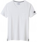 NECK - Tee-shirt col v blanc