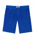 COLORADO - Casual klein blue linen bermuda