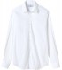 VARDY - Casual cotton-voile shirt, white 