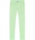 FLASH - Slim fit cotton chinos, anise