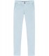 FLASH - Pantalon chino slim, ciel