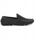MONZA - Mocassin en nubuck, noir