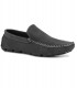 MONZA - Mocassin en nubuck, noir