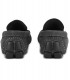 MONZA - Mocassin en nubuck, noir