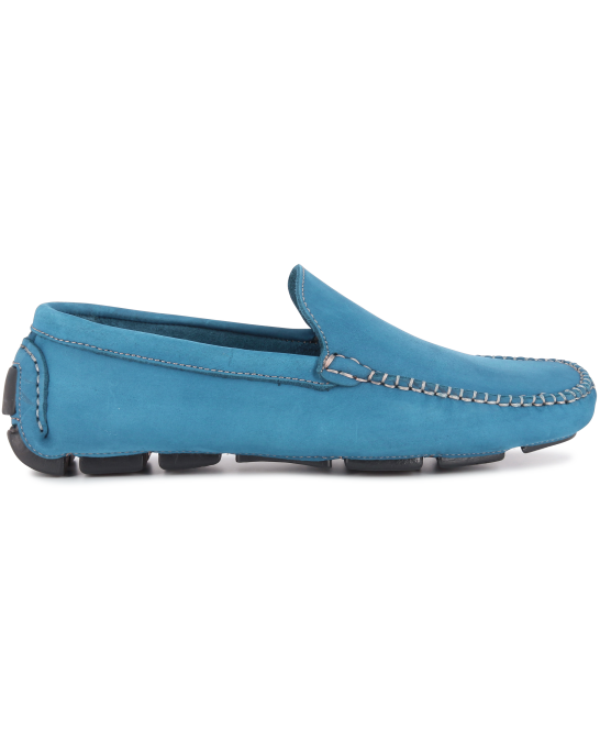 MONZA -  Nubuck loafers, blue