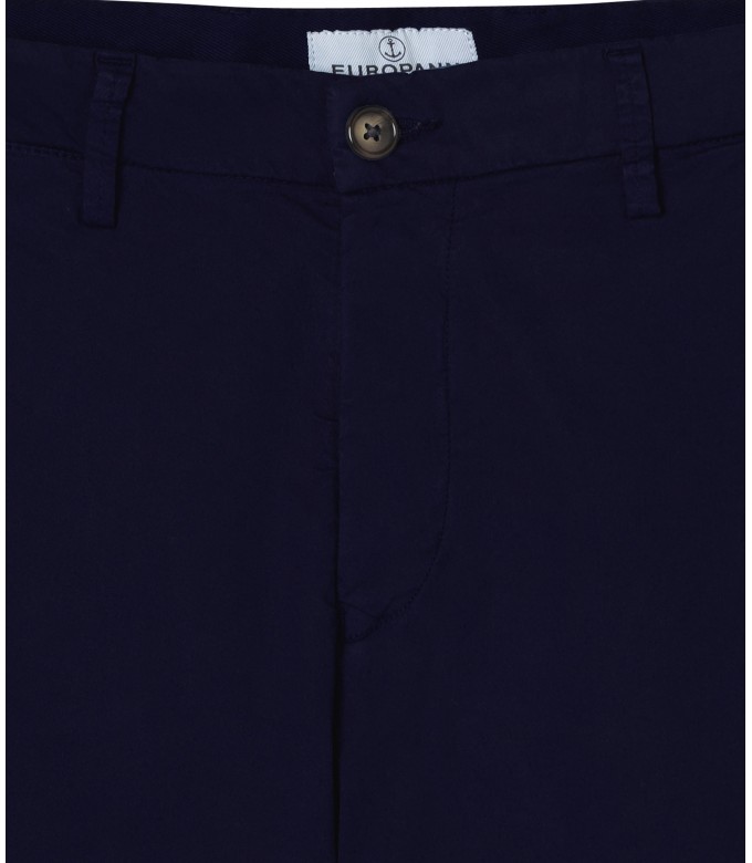 FLASH - Slim-fit chino pants, navy