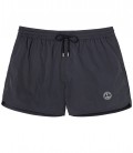 ABILIO - Steel grey plain swim shorts
