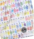 BORNEO- Short de bain imprimé pantone, pastel