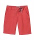 COLORADO - Casual linen bermudas, red