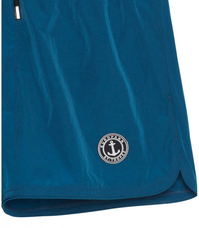 ABILIO - Plain blue swim shorts