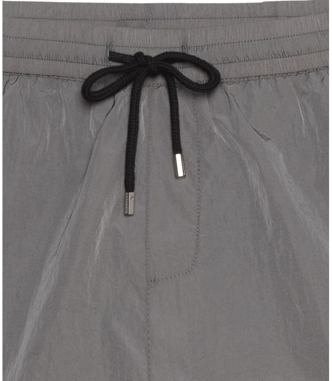 ABILIO - Plain grey swim shorts