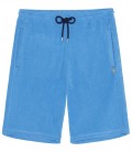 NOAH - Short jogging éponge bleu océan