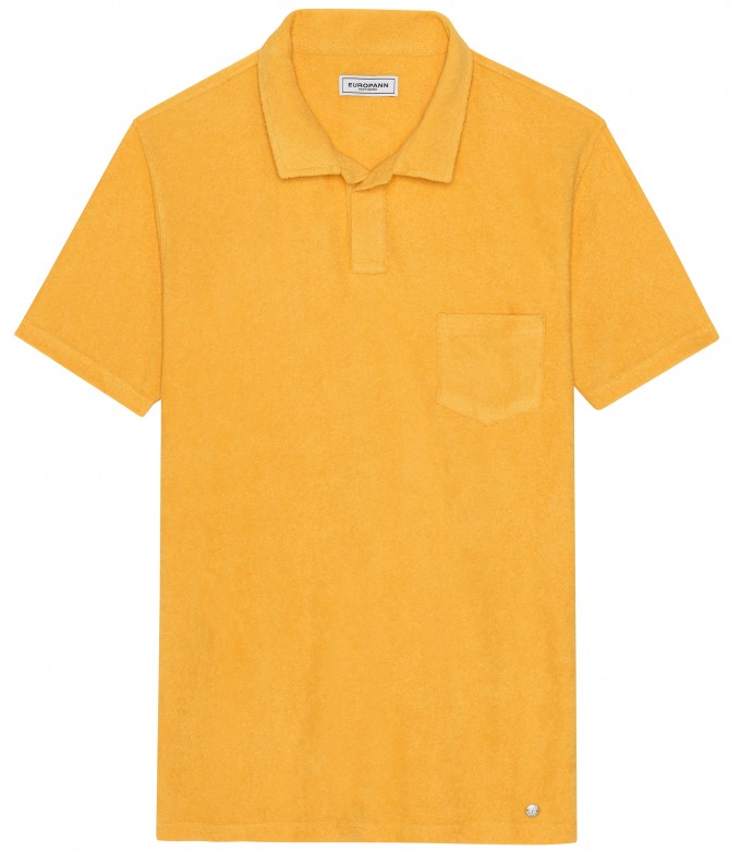 POLO TISSU EPONGE MITCH JAUNE