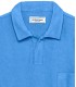 TOWELLING POLO MITCH OCEAN BLUE