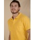 TOWELLING POLO MITCH YELLOW