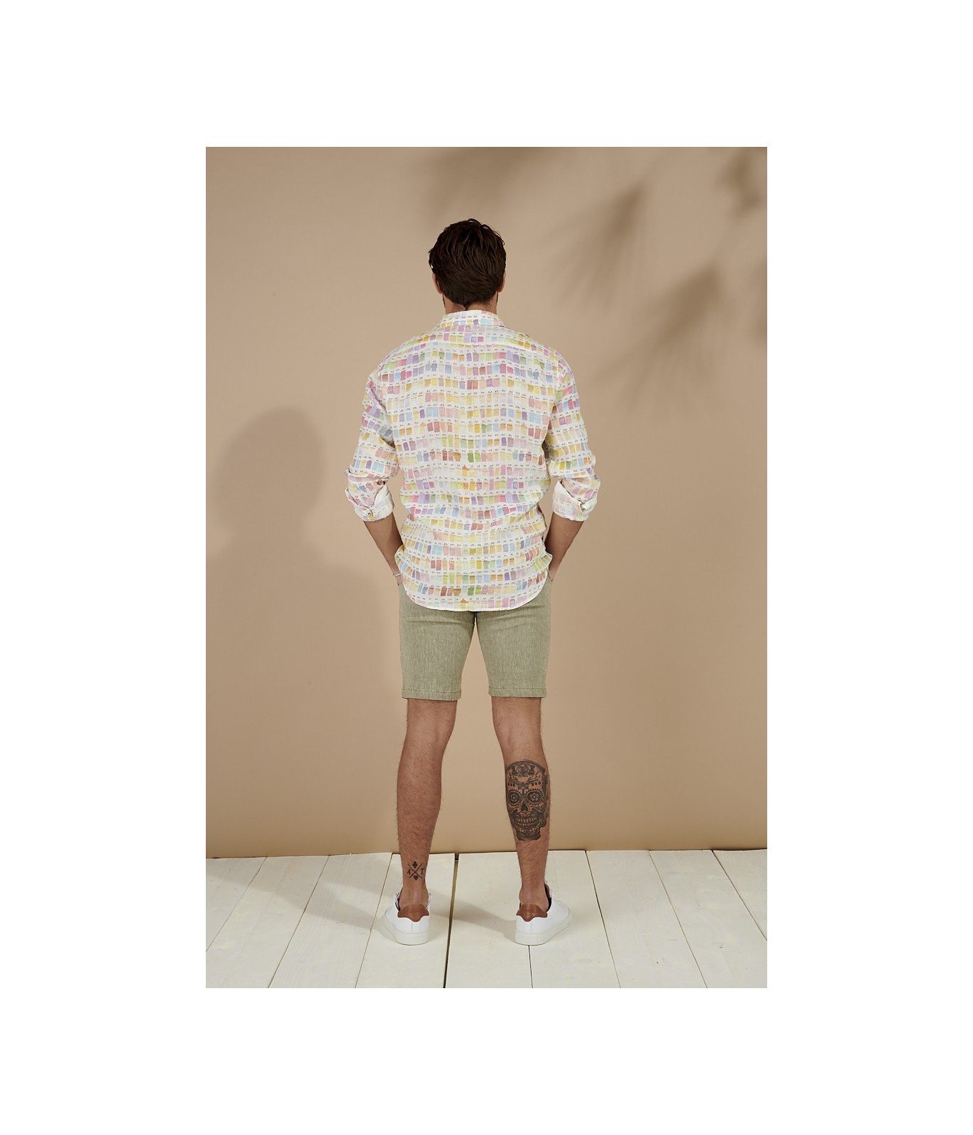 Pastel pantone linen shirt Ross| Quality brand Europann