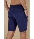 NAVY BLUE SPONGE JOGGING SHORTS NOAH