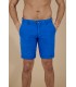 COLORADO - Casual linen bermudas, klein blue