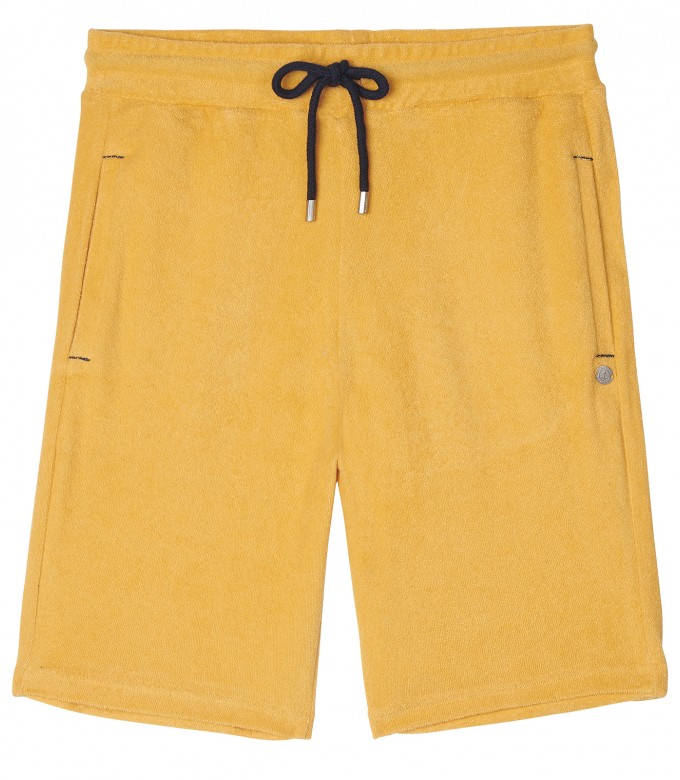 YELLOW SPONGE JOGGING SHORTS NOAH