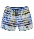 BORNEO - Pantone printed swim shorts, white