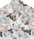 FLOWER - Chemise coton imprimé fleurie écru