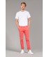 FLASH - Pantalon chino slim, rouge