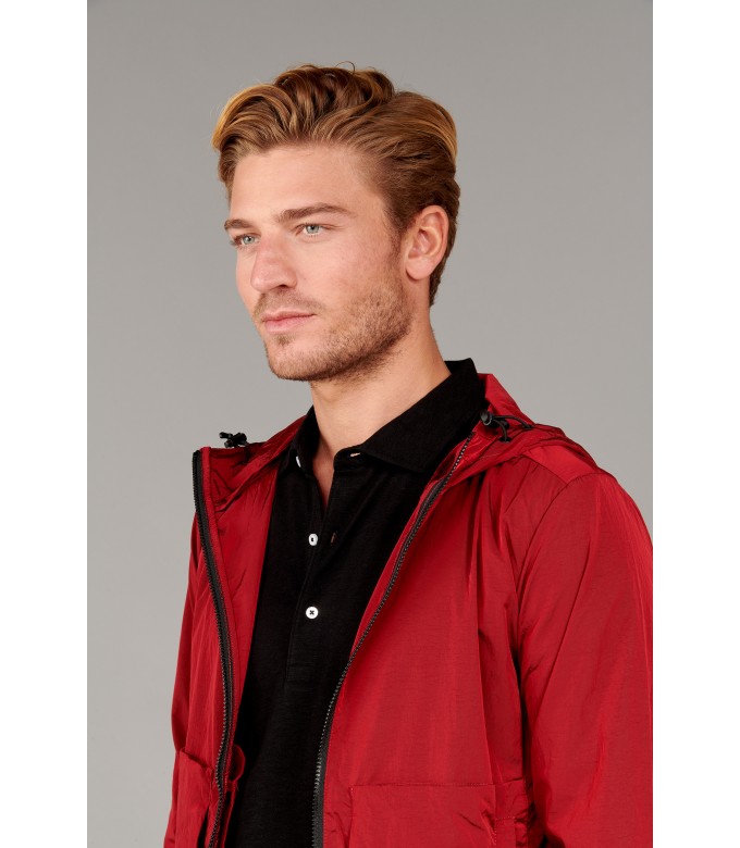 TUCSON - Veste coupe-vent vert rouge