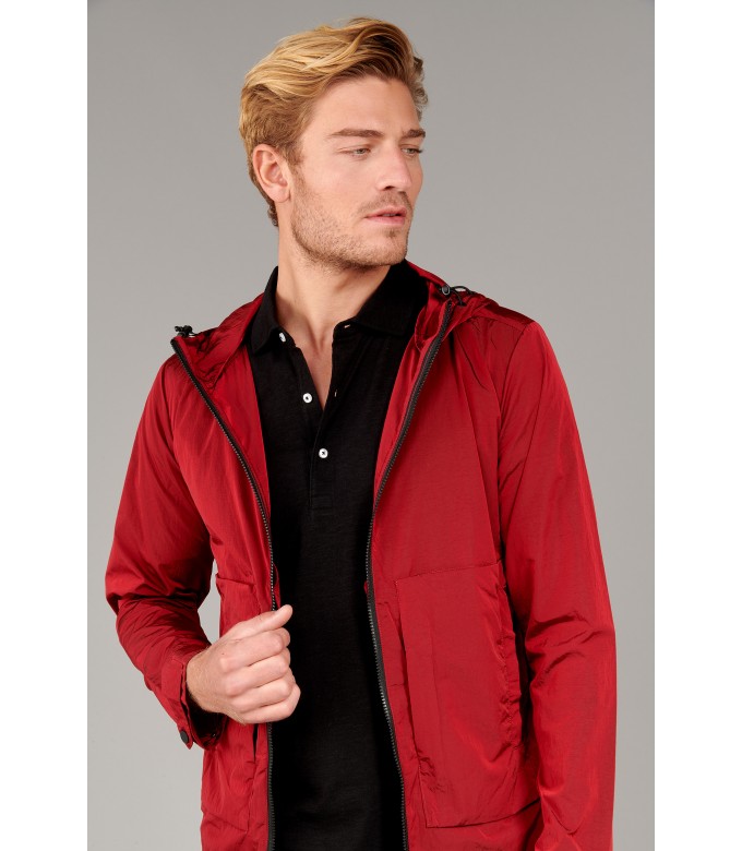 TUCSON - Anorak red jacket