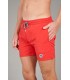 SOFT - Short de bain uni, rouge