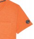 NECK - Tee-shirt col V en coton, orange