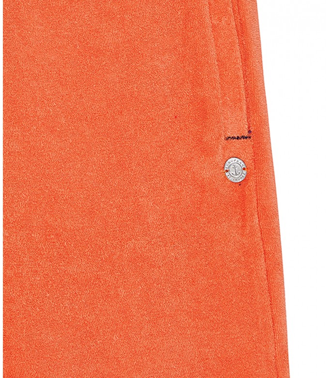 ORANGE SPONGE JOGGING SHORTS NOAH