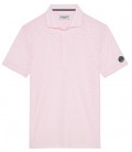 WESTON - Polo jersey coton rose