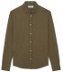STUART - Thin cotton shirt, khaki 