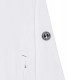 Veste capuche sacha éponge blanc