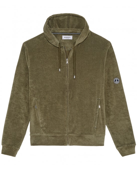 COTTON HOODIE SACHA KHAKI