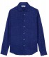 AIME - Navy blue polka dot shirt