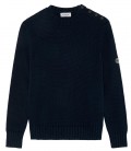 PAUL NAVY ROUND NECK SWEATER