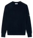 PAUL NAVY ROUND NECK SWEATER